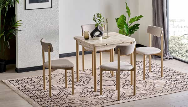 69*80 Yandan Açılır Masa Takımı MT-3142 - 