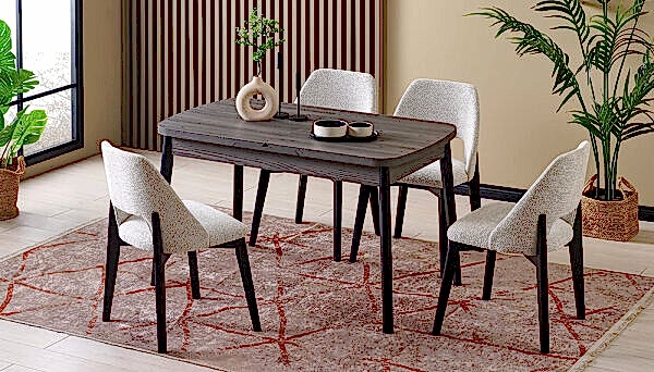 75*130 Kelebek Masa Takımı MT-6129 - 