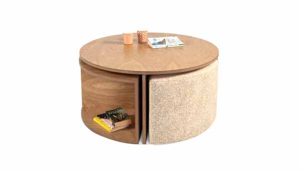 Ares Meşe Orta Sehpa - 