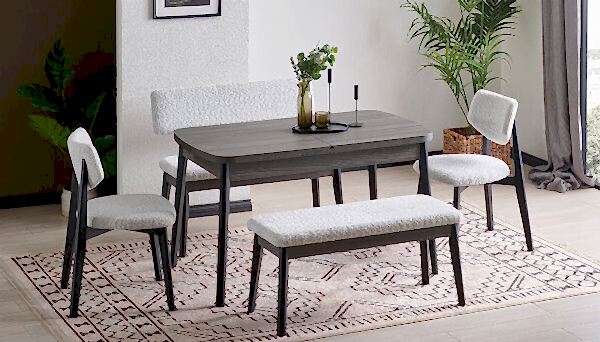 Benchli Sedirli Mutfak Masa Takımı MT-6286 - 