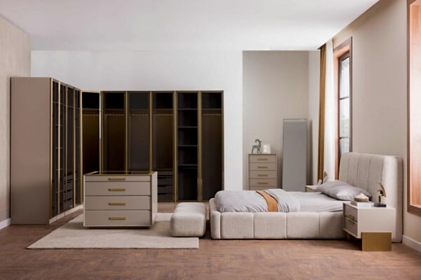 Gala Köşe Dolaplı Yatak Odası - 