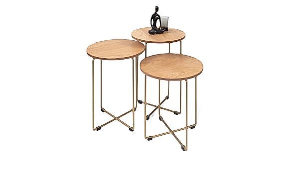 Maya Meşe Zigon Sehpa - 