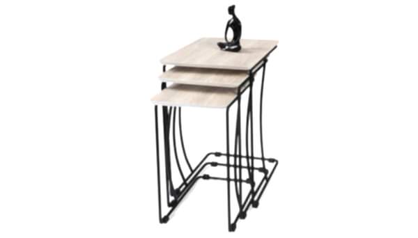 Nemo Beyaz Zigon Sehpa - 